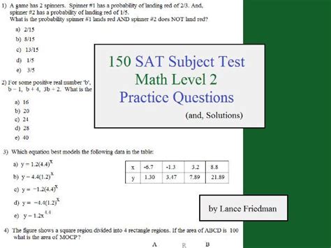 is math level 2 subject test hard|level 2 maths sat test.